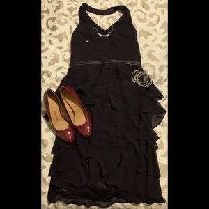 💋LBD Halter style black dress